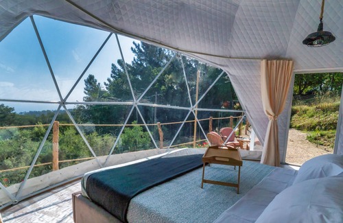 Armenistis Maison | Luxury dome tent in Ikaria Ap'esso 1