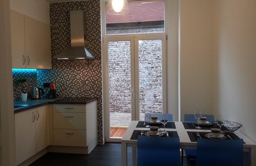 Ghent Appartement | Appartement duplex de luxe de la ville avec balcon et une cuisine entièrement équipée