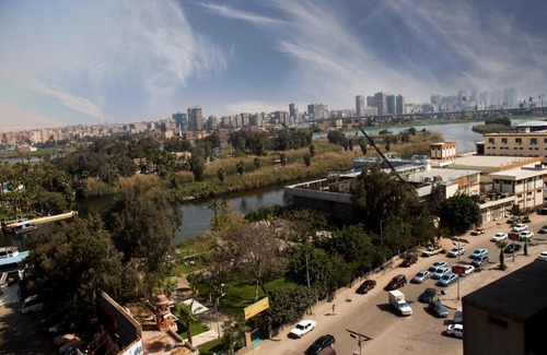 Giza Appartement | Luxury Duplex penthouse with Full Great Nile view, entire apartment