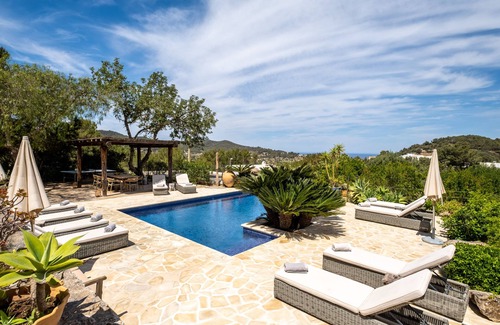 Sant Agusti des Vedra Villa | Villa de luxe à Ibiza avec piscine privée.