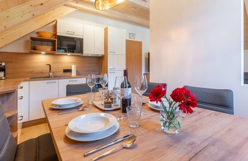 Donnersbachwald Appartement | Appartement de luxe avec sauna