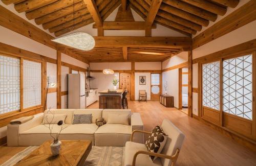 Gimpo Appartement | Luxury Hanok Blue Serenity