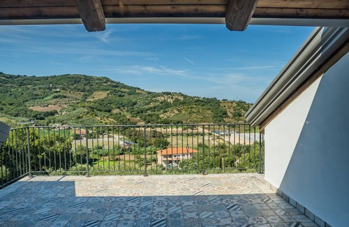 Ogliastro Cilento Villa | Luxury hillside villa with country & sea views close to beaches