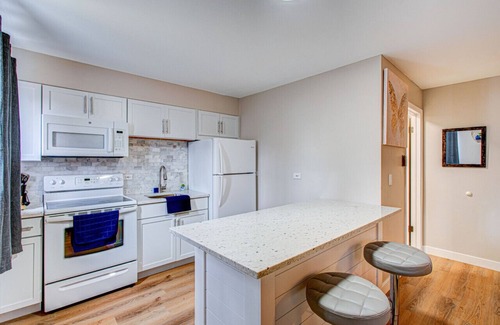 O'Hare Appartement | Studio- King Bed| HDTV| Airport| Safe Neighborhood