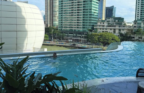 Makati Maison | Luxury King Suite studio w/River View in Novotel Residences Manila near Makati