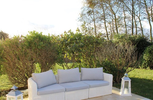 Guisseny Villa | Au Bord de mer ! Villa luxe moderne - immense jardin - châlet vue mer à part