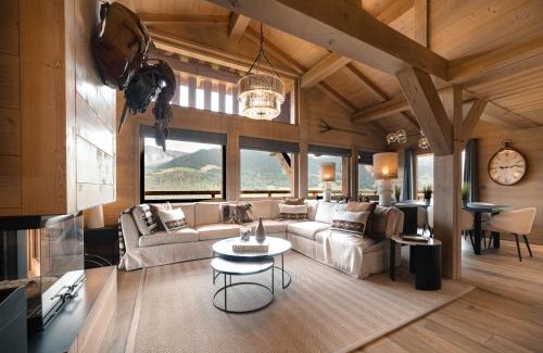 Megeve Chalet De Ski | Luxury Megève Chalet, sleeps 8 with Mountain Views and Jacuzzi