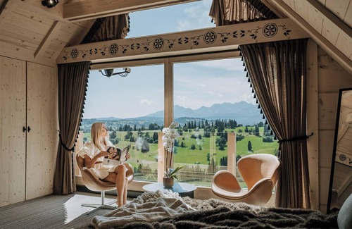 Bialy Dunajec Chalet De Ski | Luxury mountain chalet, wooden house, Tatra Bjerge View, tatra mountains