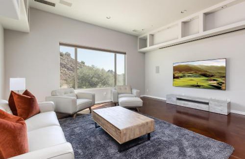 Central Scottsdale Maison | Luxury Mountain Estate-Pool-Spa-BBQ+Bar-Fire pit