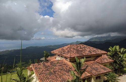 Ciudad Cortes Maison | Montagne de Prestige Villa avec vue époustouflante sur l'océan Pacifique