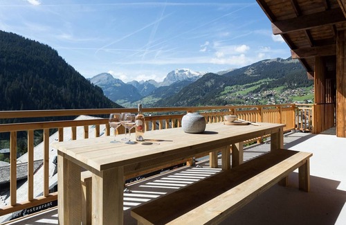 Chatel Appartement | Luxe Penthouse 10 pers - cheminée, proche centre et pistes