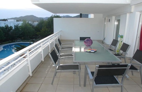Puerto de Pollensa Appartement | 4 chambres, 3 salles de bains, 8 personnes, Wi-Fi, jardins,170 m², plage à 100m
