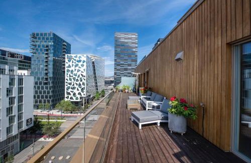 Gamle Oslo Appartement | Luxury penthouse in Oslo, fjord view, jacuzzi and huge terrasse