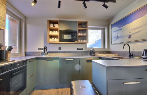 Plagne Soleil Chalet De Ski | Luxury Renovated Chalet with High-End Amenities in La Plagne, Ski-In/Ski-Out Access