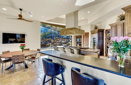 Twin Hills Estates Maison | Villa de luxe avec piscine à débordement chauffée et spa à proximité du club de golf de Starr Pass