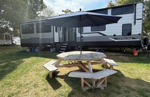 Bar Harbor Maison | Luxury RV at Eden Village Bar Harbor. Located 6 Minutes from Acadia National Park. Only 12 minutes to Downtown.
