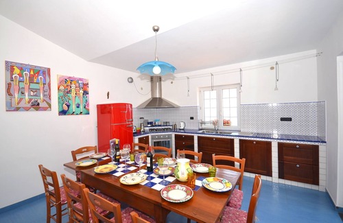 Villammare Appartement | Luxury sea view apartment with pool and parking