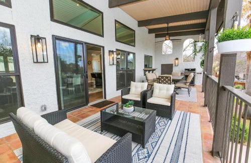 Horseshoe Bay Maison | Luxury Spanish Style Home Walking Steps to HSB Resort