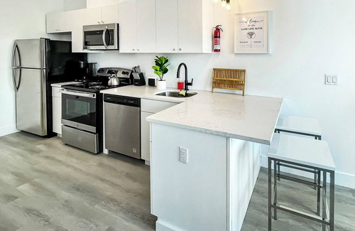 Elizabeth Appartement | Luxury Studio Apartment-near NYC, EWR, Prudential, NJPAC, Dwntwn Newark, MetLife