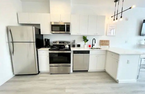 Elizabeth Appartement | Luxury Studio Apartment-near NYC, EWR, Prudential, NJPAC, Dwntwn Newark, MetLife