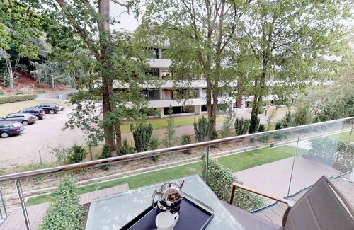 Timmendorfer Strand Appartement | Luxury vacation apartment 1.10 for 2 people with dog with balcony near the beach