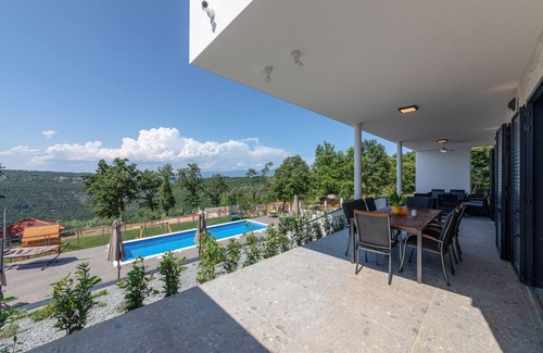 Sveta Nedelja Villa | Villa de luxe pour 10 personnes avec une belle vue sur le paysage