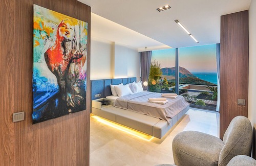 Kepez Villa | Luxury villa for 12, 18m infinity pool with fantastic views over Kalkan Bay
