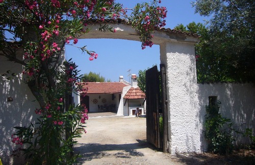 Skidra Villa | Villa de luxe en pinède avec vue sur la mer
