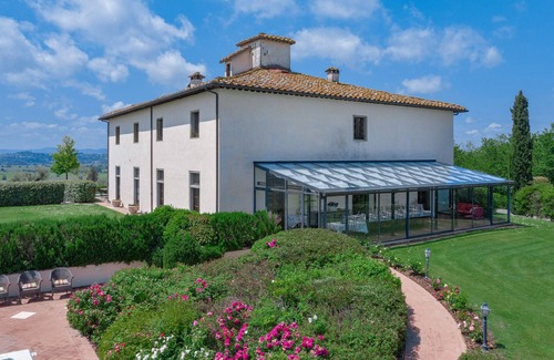 Le Piazze Maison | Villa de luxe avec piscine intérieure, sauna, jacuzzi et piscine dans le jardin