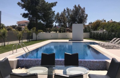 Kalo Chorio Maison | Villa de luxe avec piscine dans la forêt de Kornos