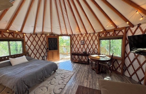 Mineral Wells Cabine | Luxury Yurt