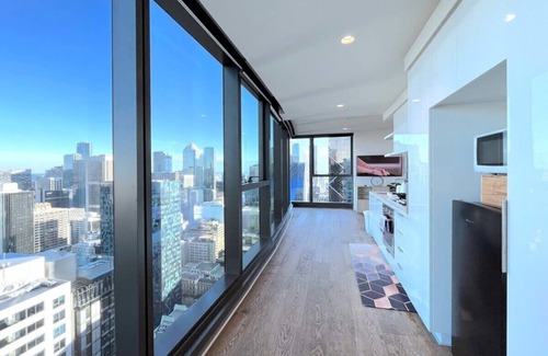 Melbourne Central Business District Appartement | LV42 High-Rise Condo CBD Panoramic City View