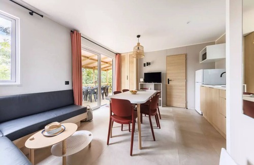 Chatel-Guyon Maison | Maeva Respire campsite in La Croze * - Premium Cottage 4 Parts 6 People + TV