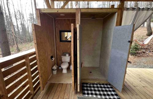 Traphill Autre | Magical Glamping Tent in the Woods near Stone Mountain State Park, North Carolina