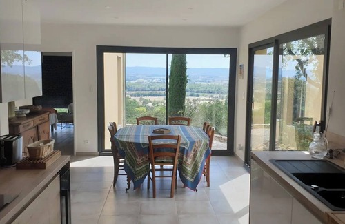Saint-Marcel-les-Sauzet Villa | Maison au calme, ouverte sur une superbe vue panoramique de la Drôme provençale
