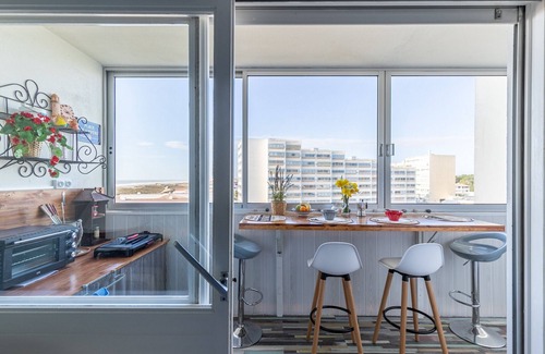 Saint-Hilaire-de-Riez Appartement | Magnifique vue sur l'océan- Appartement pour 2