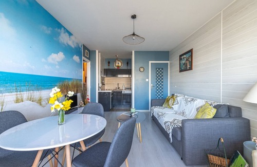 Saint-Hilaire-de-Riez Appartement | Magnifique vue sur l'océan- Appartement pour 2