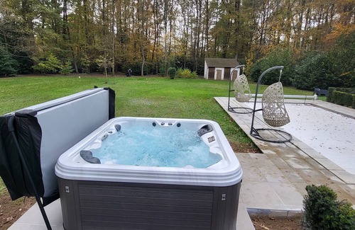 Houlbec-Cocherel Maison | MAGNIFIQUE MAISON 240M², VRAI SPA, PISCINE CHAUFEE DANS PARC 5500M²