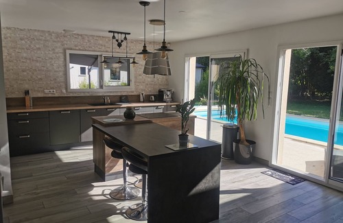 Croth Maison | Magnificent 8p villa with swimming pool, sauna and SPA