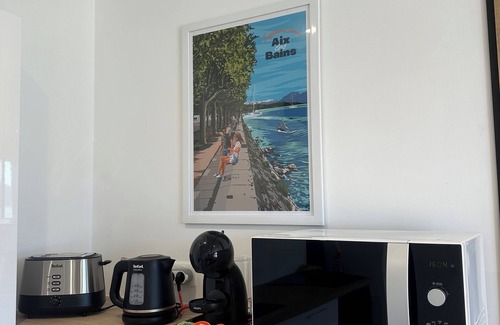 Tresserve Appartement | Magnifique appartement vue lac du Bourget et pied dans l’eau (20 mètres)