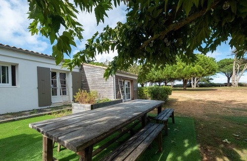 Les Portes-en-Re Maison | Maison d'architecte vue mer et accès plage direct