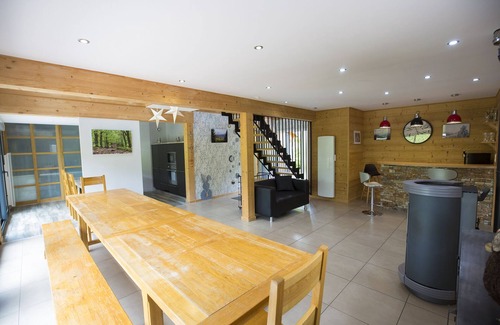 Gerardmer Chalet De Ski | Magnifique chalet Gerardmer bois 230m2 15 couchages jacuzzi proche piste ski