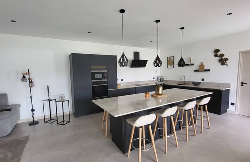 Cantanhede Maison | Magnifique Maison neuve de plain pied avec piscine à 10 mn de la plage