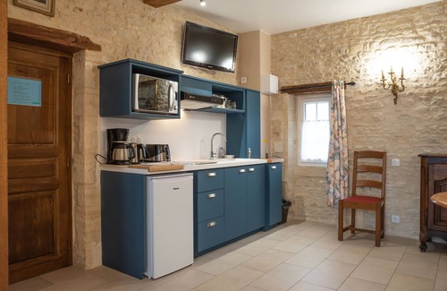 Meuvaines Appartement | Studio-Douche-Vue sur Jardin