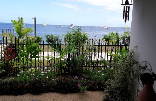 Schoelcher Appartement | Magnifique T2 Pieds dans l'eau, ponton accès mer, petit jardin.