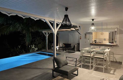 Les Anses-d'Arlets Maison | Magnifique villa sur la canopée, piscine à débordement sans vis-à-vis