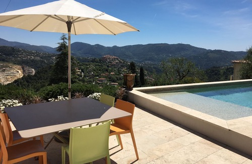 Falicon Villa | Magnifique villa sur les hauteurs de Nice au calme absolu