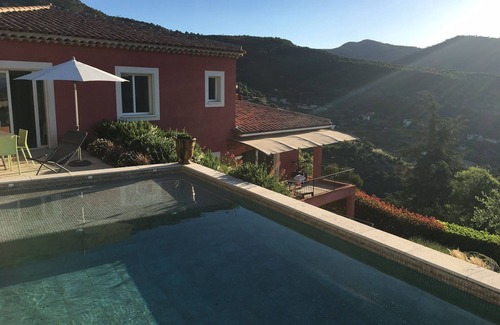 Falicon Villa | Magnifique villa sur les hauteurs de Nice au calme absolu