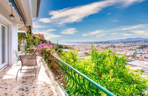 Saint-Roch Villa | Magnifique villa avec vue imprenable sur Nice
