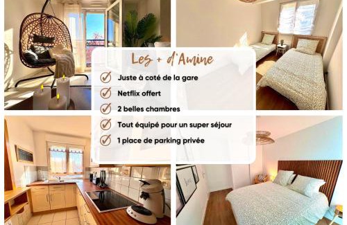 Arras Appartement | Magnifique 2 chambres - Parking - Netflix - Gare